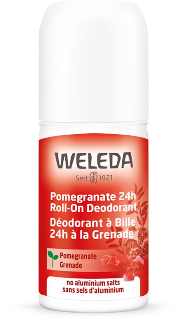 Weleda 24h Roll-On Deodorant Pomegrante